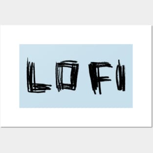 Lofi Handlettering LO FI Posters and Art